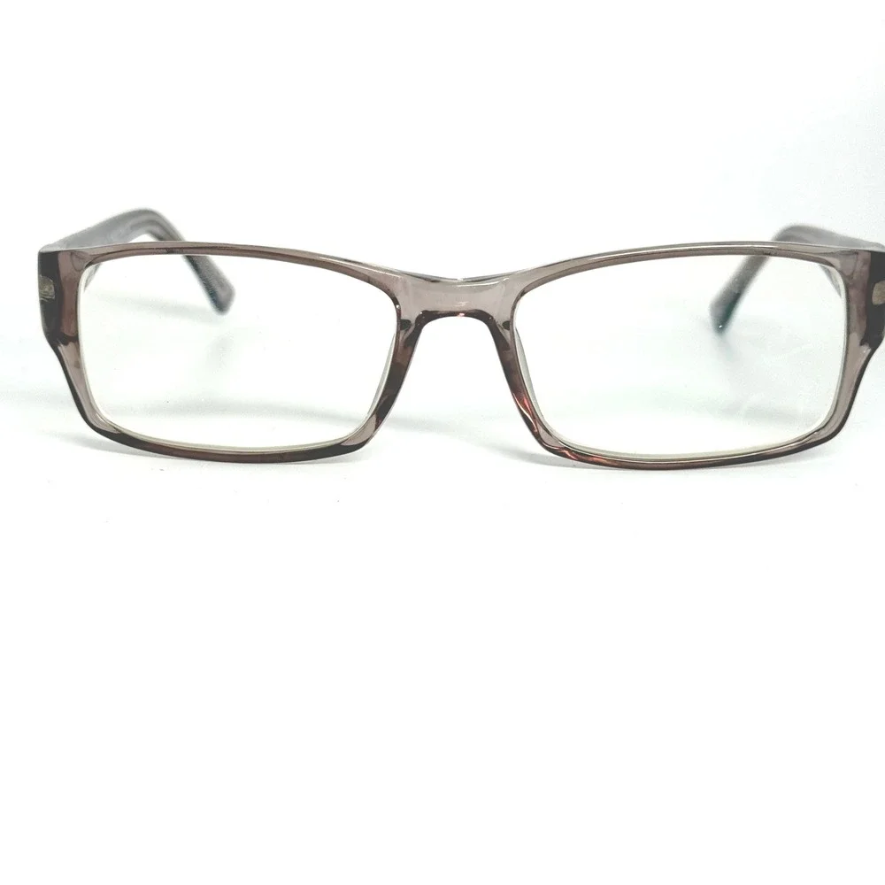 Success SS-87 Grey Eyeglasses Frames 53-19-135 Rectangular Transparent 22034‎
